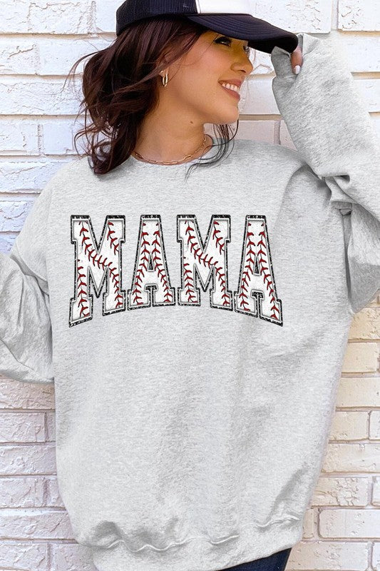 baseball mama sweatshirt