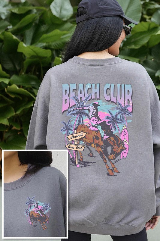 beach sweatshirt