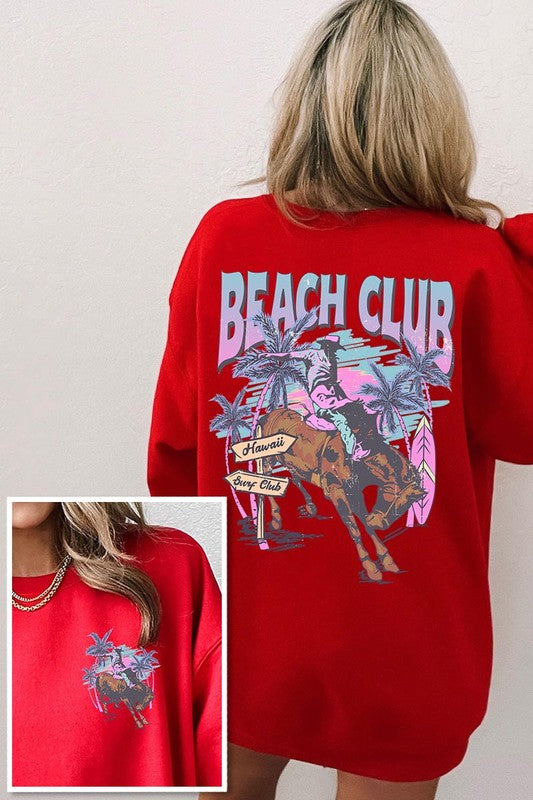 beach sweatshirt