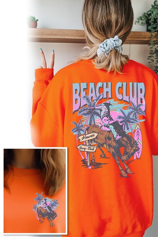 beach sweatshirt