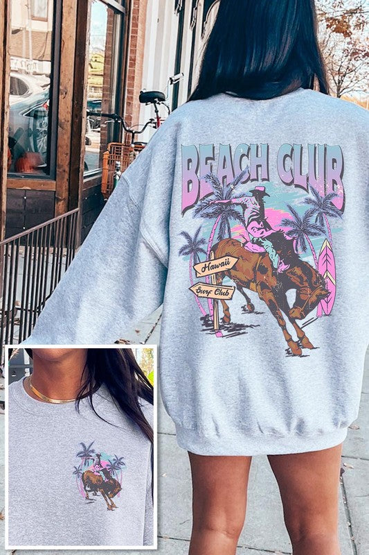 beach sweatshirt