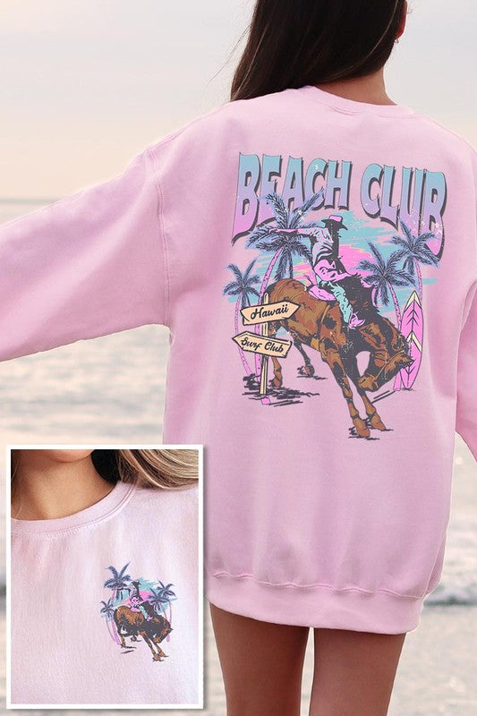 beach sweatshirt