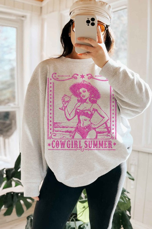 oversized crewneck sweatshirt