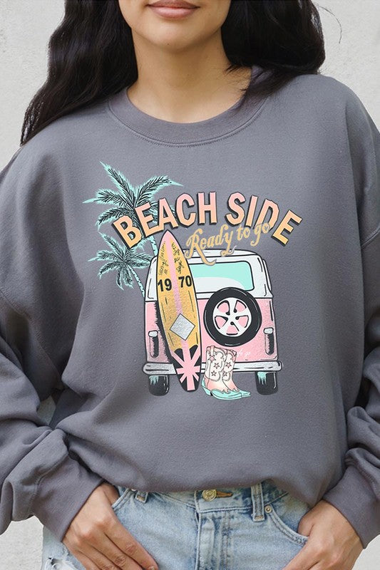 beach sweatshirt