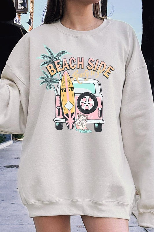 beach sweatshirt