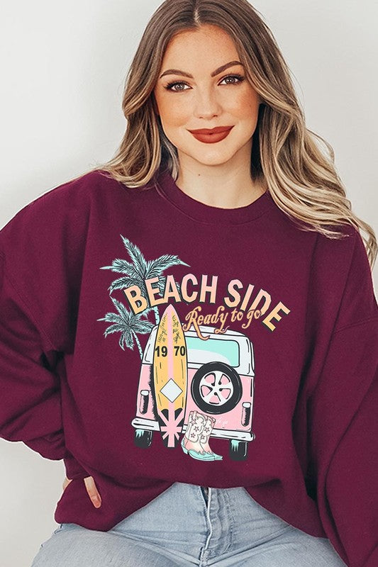 beach sweatshirt