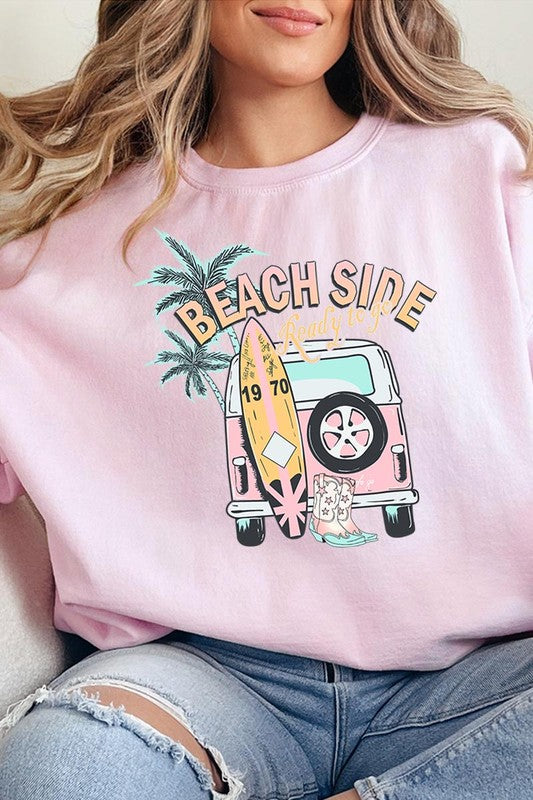 beach sweatshirt