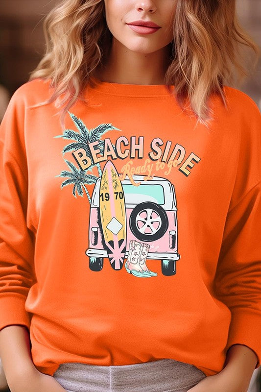 beach sweatshirt