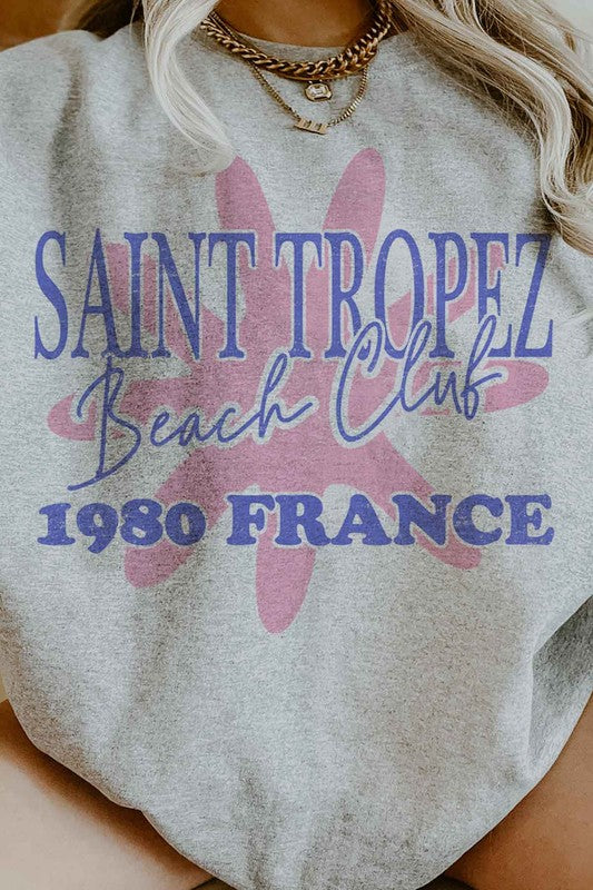 Saint Tropez Beach Club Sweatshirt