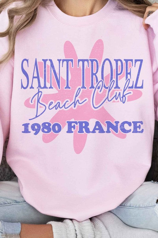 Saint Tropez Beach Club Sweatshirt