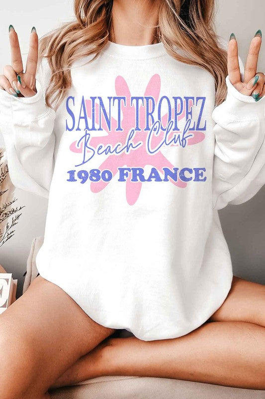 Saint Tropez Beach Club Sweatshirt