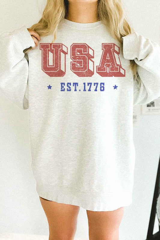 USA Oversized Sweatshirt