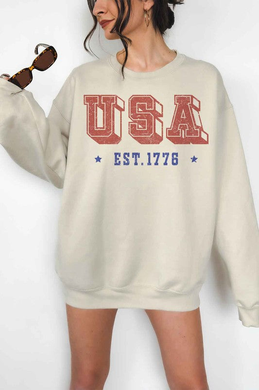 USA Oversized Sweatshirt