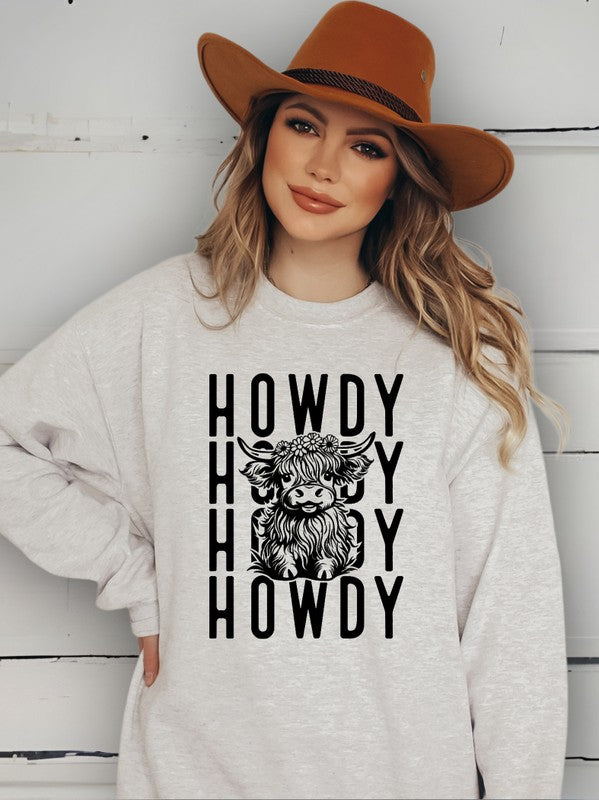 Howdy Cow Sweatshirt