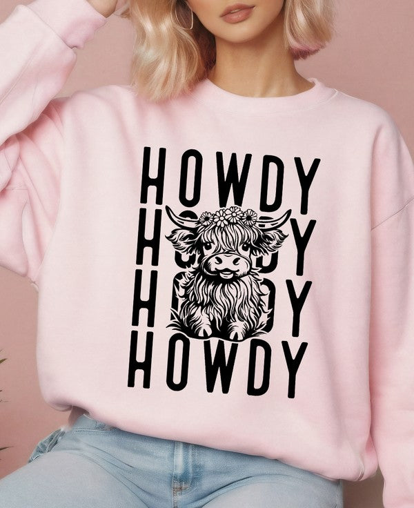 Howdy Cow Sweatshirt