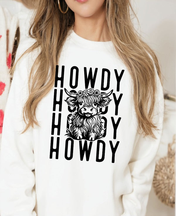 Howdy Cow Sweatshirt