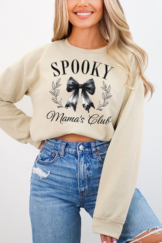 Halloween Spooky Mamas Club Sweatshirt