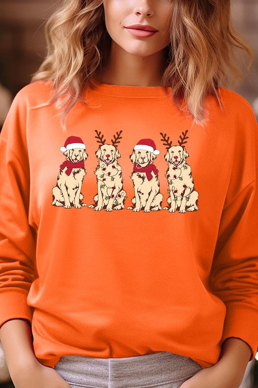 Christmas Dogs Sweatshirt