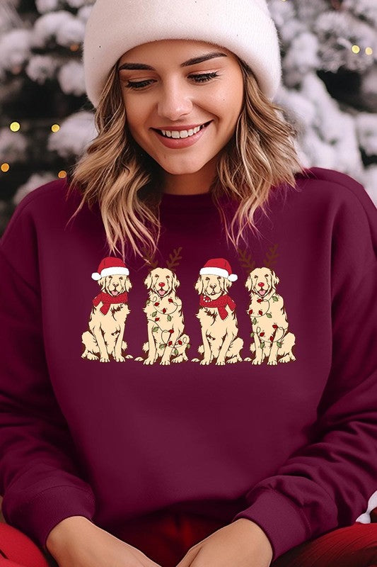 Christmas Dogs Sweatshirt