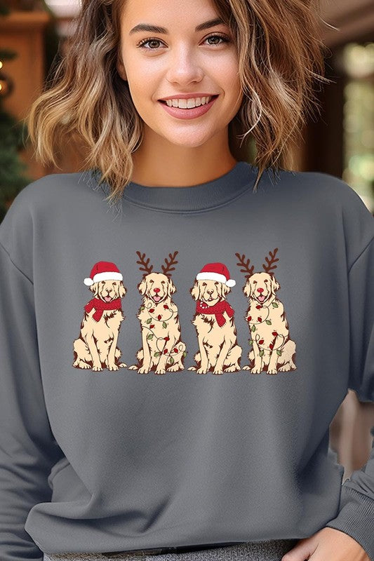 Christmas Dogs Sweatshirt