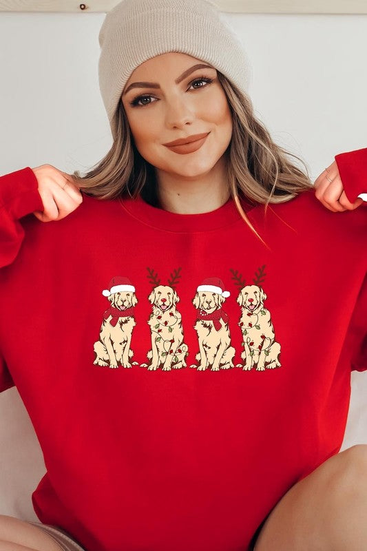 Christmas Dogs Sweatshirt