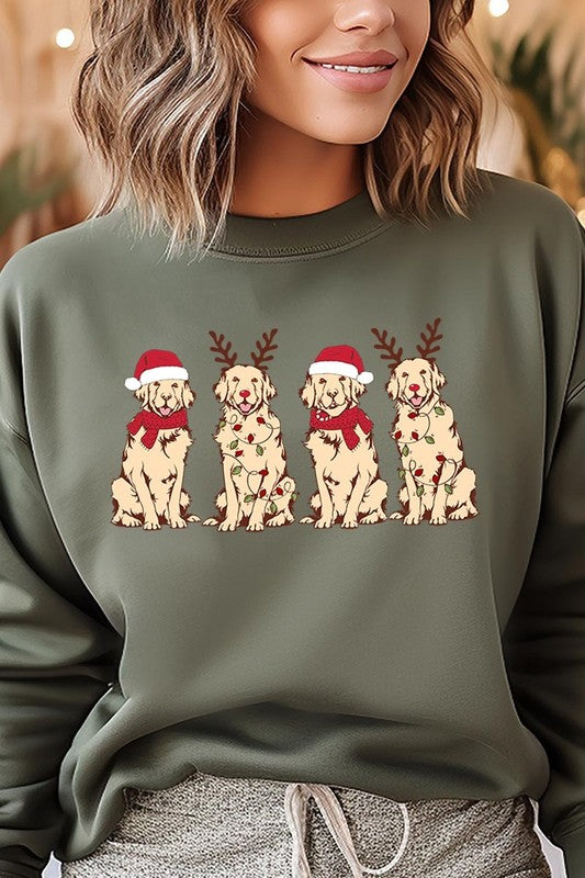 Christmas Dogs Sweatshirt