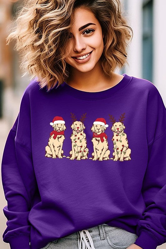 Christmas Dogs Sweatshirt