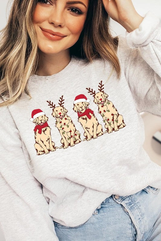 Christmas Dogs Sweatshirt