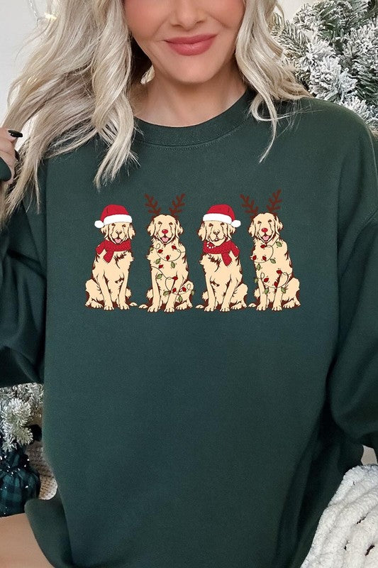 Christmas Dogs Sweatshirt