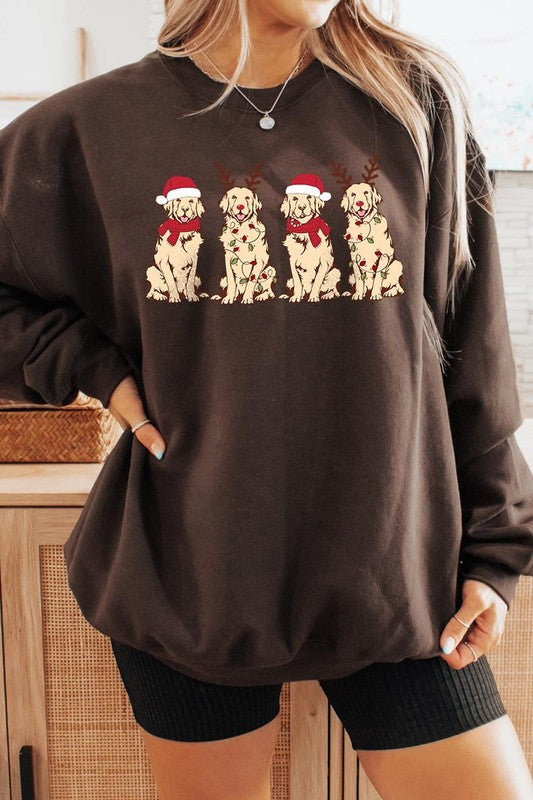 Christmas Dogs Sweatshirt