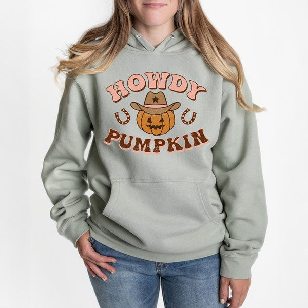 Howdy Pumpkin Cowboy Hoodie