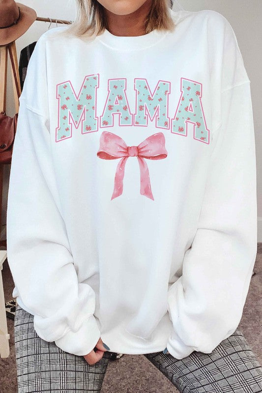 Coquette Floral Mama Sweatshirt