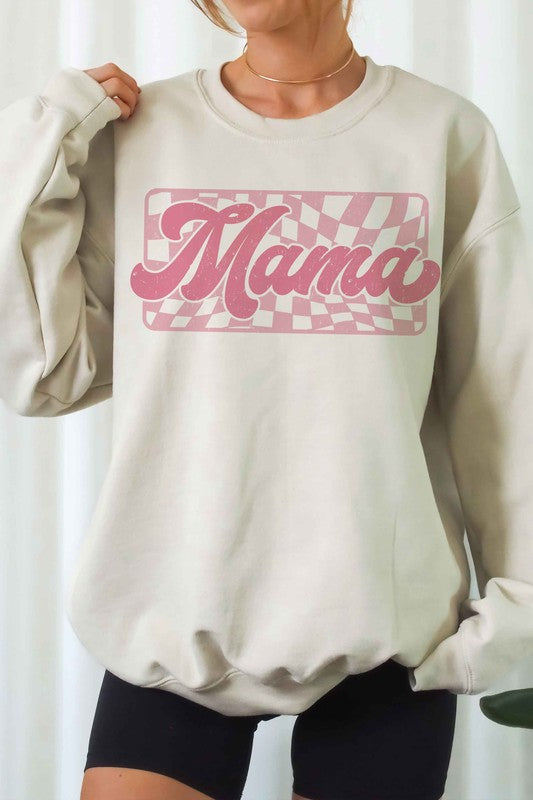 CHECKERED MAMA Sweatshirt