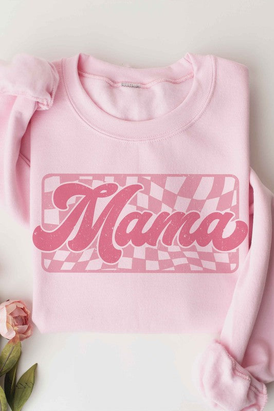 CHECKERED MAMA Sweatshirt