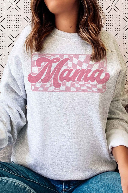 CHECKERED MAMA Sweatshirt