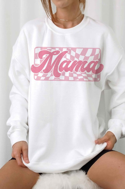 CHECKERED MAMA Sweatshirt